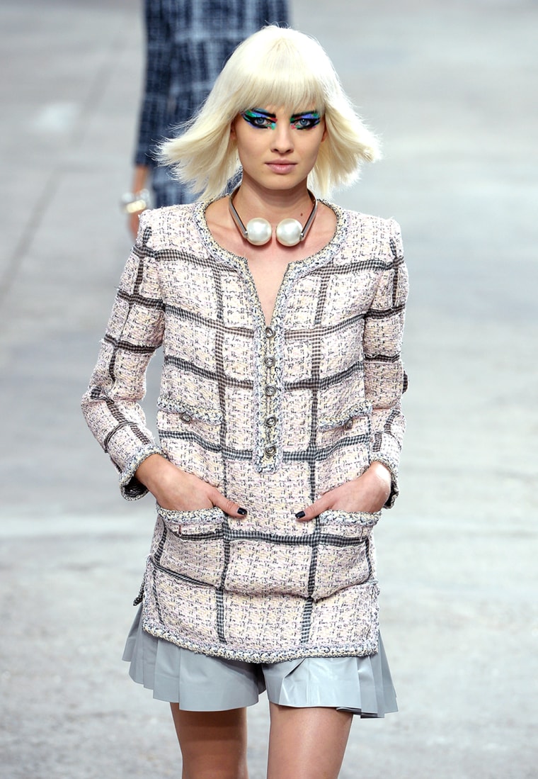 Image: Chanel: Runway - Paris Fashion Week Womenswear Spring/Summer 2014