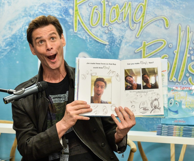 Image: BESTPIX: Jim Carrey Hosts Signing For His Children's Book \"How Roland Rolls\" At Indigo At Yorkdale Mall