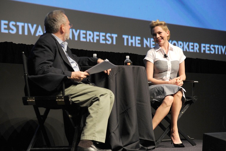 Image: The New Yorker Festival 2013 - In Conversation - Michelle Williams Talks With David Denby