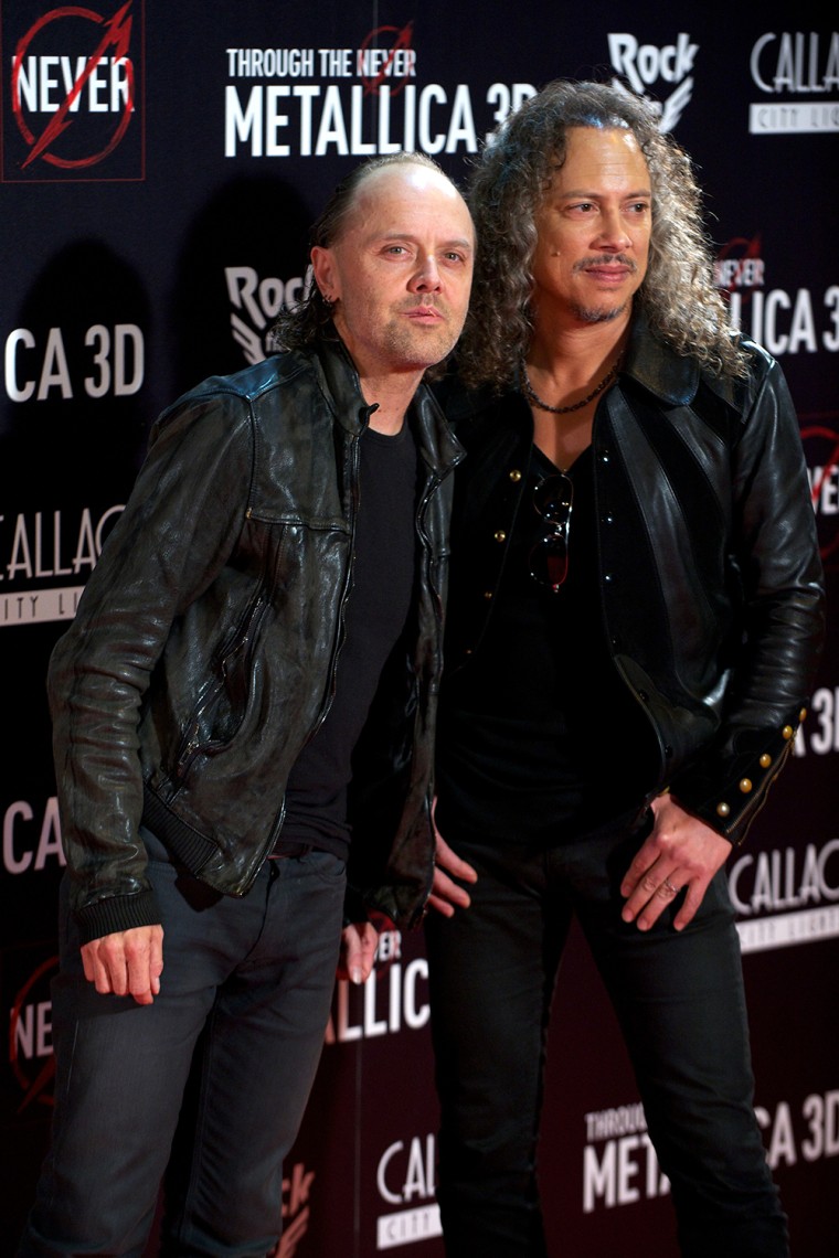 Image: 'Metallica: Through The Never' Opening Night Screening With Lars Ulrich and Kikr Hammett