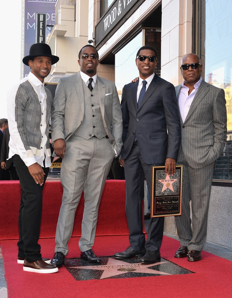 Image: Kenny \"Babyface\" Edmonds Honored On The Hollywood Walk Of Fame