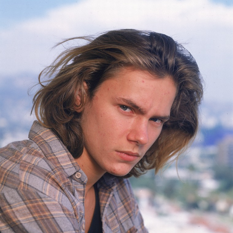 Outdoor Portrait Of Actor River Phoenix, 1991.