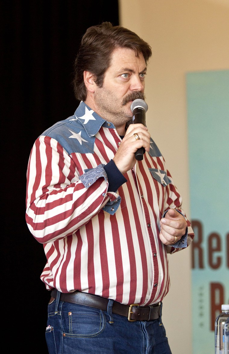 Image: Nick Offerman \"Paddle Your Own Canoe\" Book Signing Event