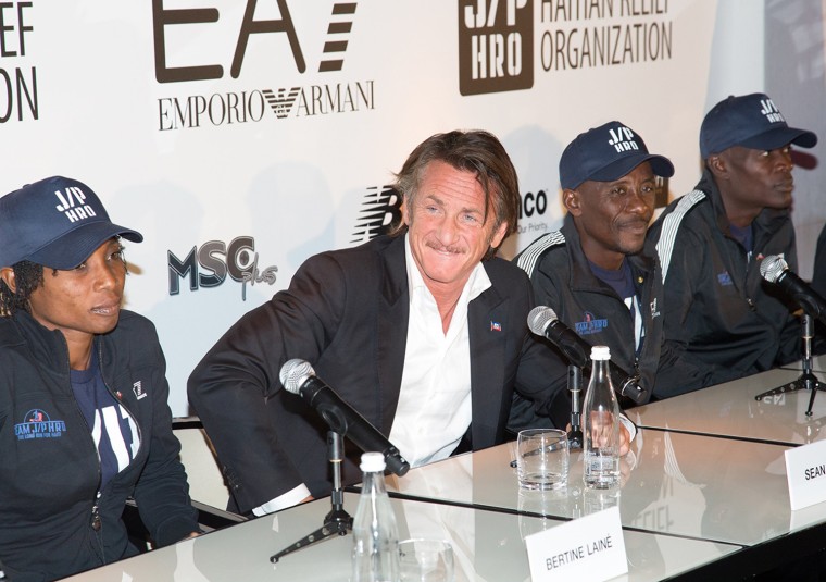Image: \"The Long Run For Haiti\" - Press Conference