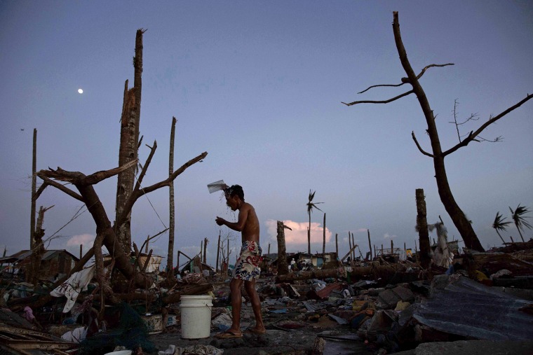 Image: Humanitarian Efforts Continue Following Devastating Super Typhoon
