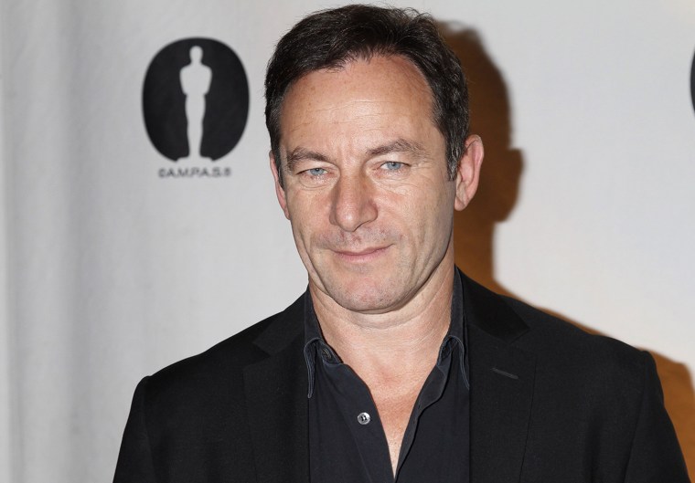 Image: Jason Isaacs poses during ceremonies for Academy of Motion Picture Arts &amp; Sciences Nicholl Fellowships in Screenwriting  awards in Beverly Hills