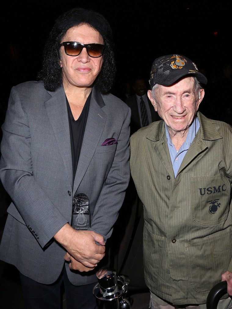 Image: Gene Simmons Honored With The Durning Patriotism Award