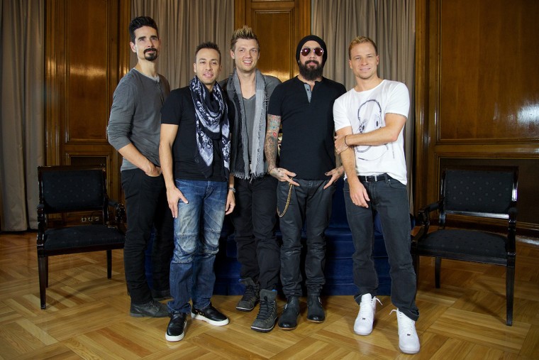 Image: Backstreet Boys Madrid Photocall