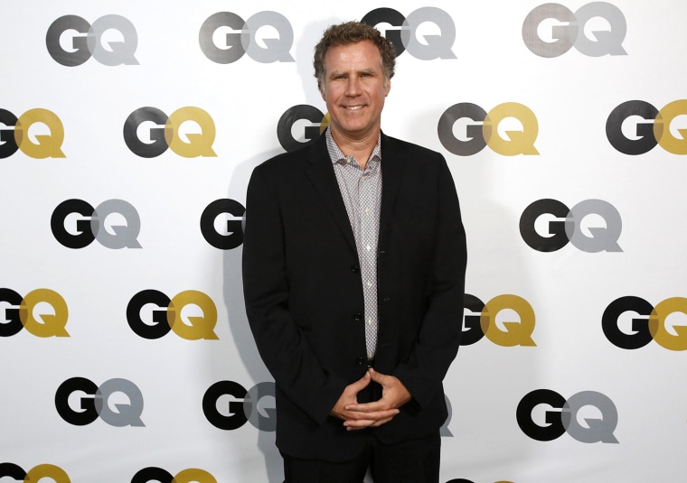 Image: Ferrell poses at the 18th annual \"Men of the Year\" party in Los Angeles