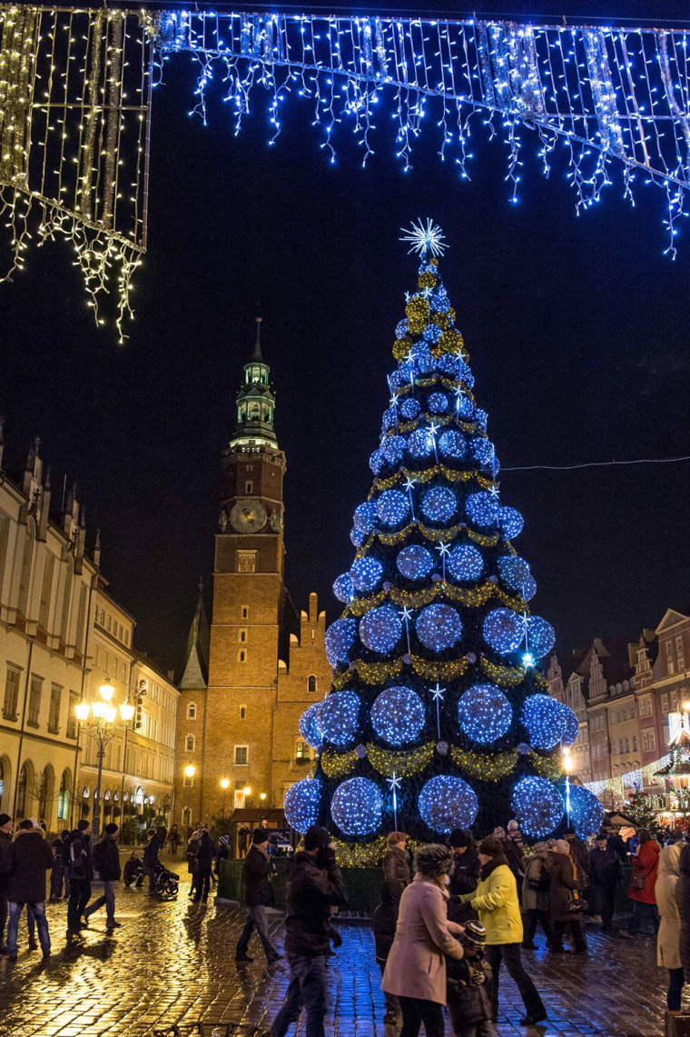Image: Christmas market in Wroclaw