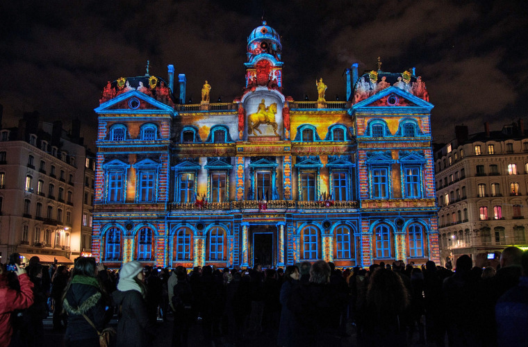 Image: 'Fete des Lumieres' - The Festival Of Lights In Lyon