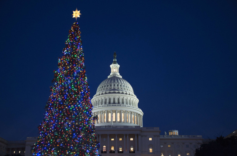 Image: US-HOLIDAY-CHRISTMAS-NATIONAL CHRISTMAS TREE