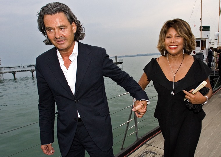 Image: Singer Tina Turner and her long-term partner Erwin Bach