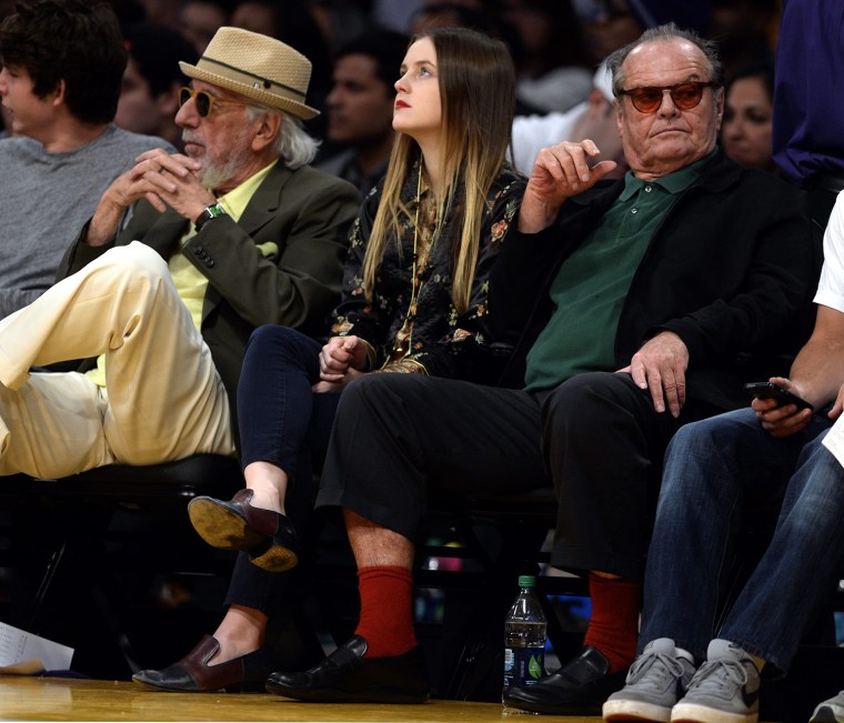 Image: Celebrities seen during Miami Heat at Los Angeles Lakers