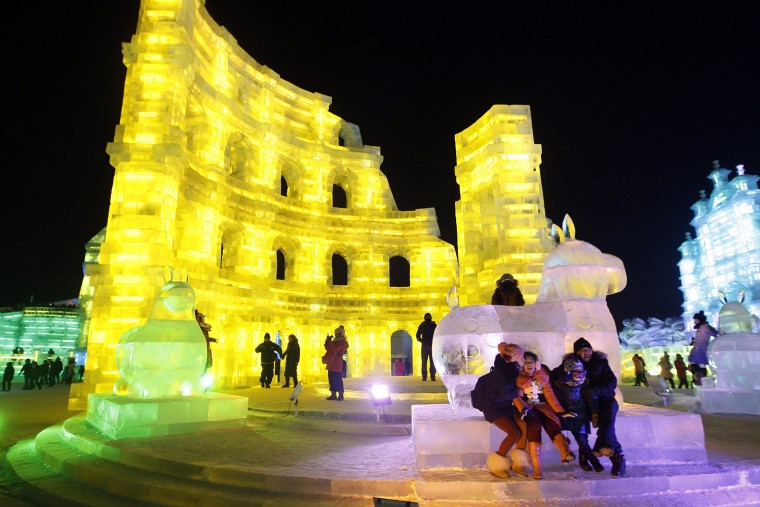 Image: CHINA-LEISURE-ICE FESTIVAL