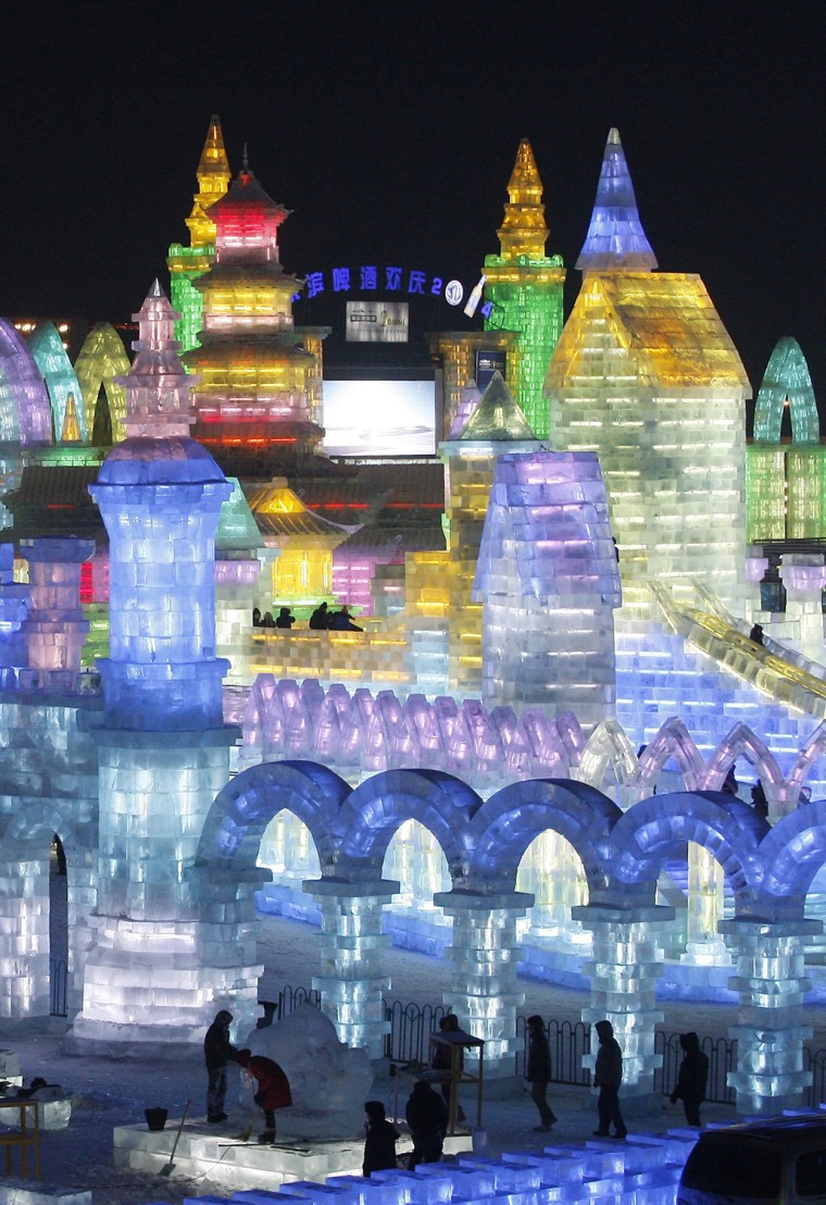 Image: Big ice wonderland opens in Harbin
