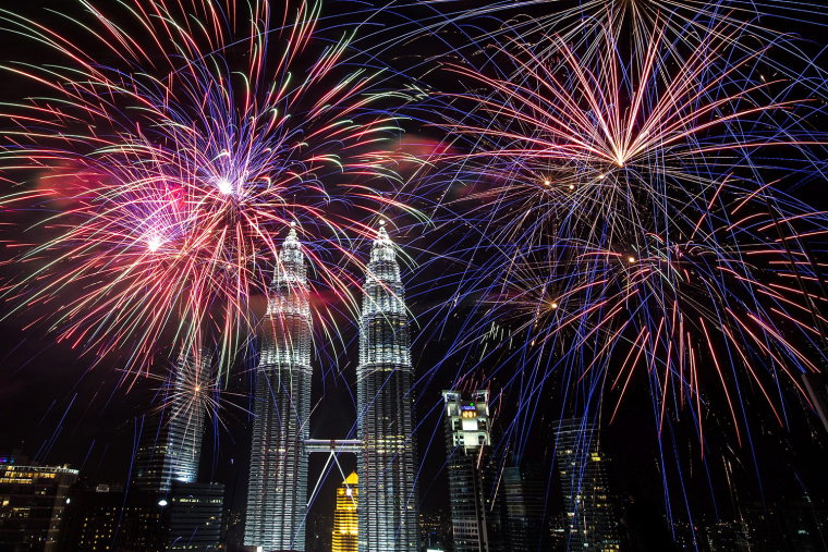 Image: New Year 2014 Celebration in Kuala Lumpur
