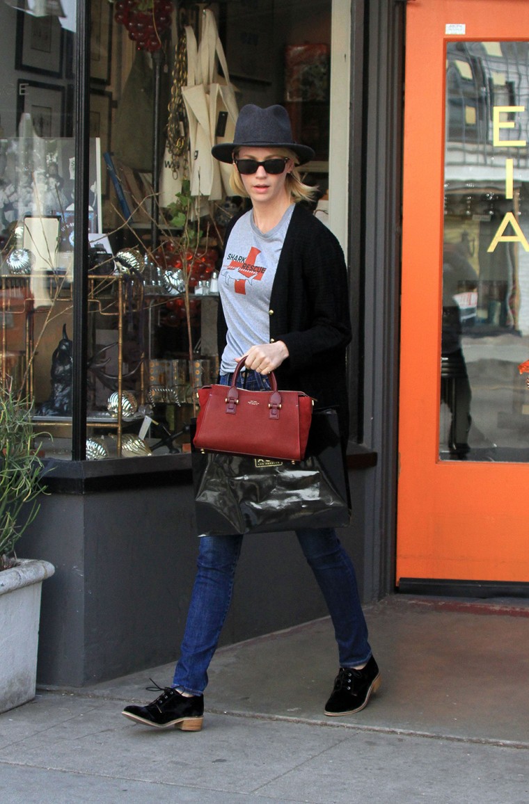 Image: Celebrity Sightings In Los Angeles - January 09, 2014