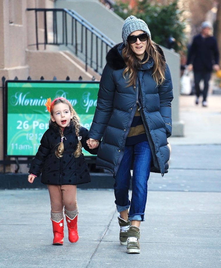 Image: Celebrity Sightings In New York City - January 14, 2014