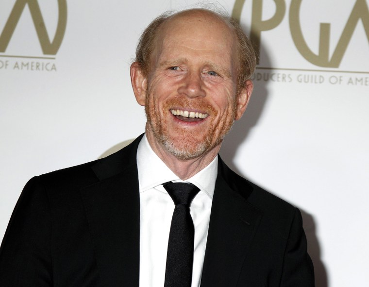 Image: Direcor and prodcuer Ron Howard arrives at the 25th Annual Producers Guild of America Awards in Beverly Hills