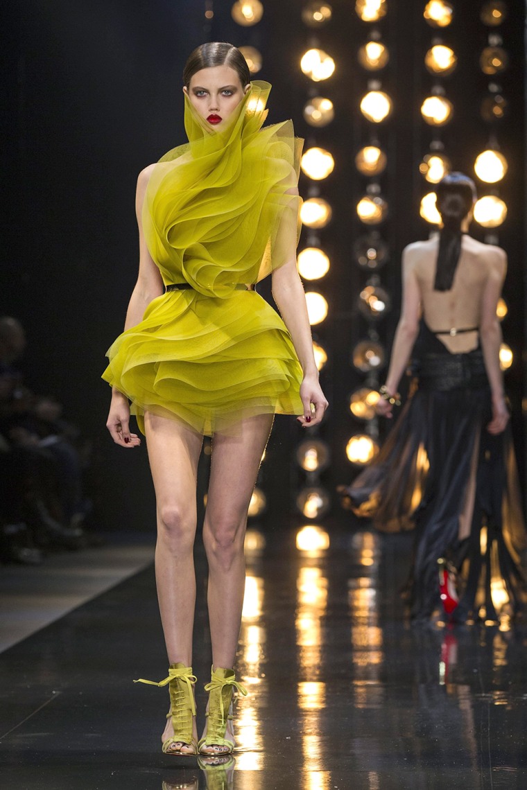 Image: Alexandre Vauthier - Runway - Paris Fashion Week Haute Couture S/S 2014