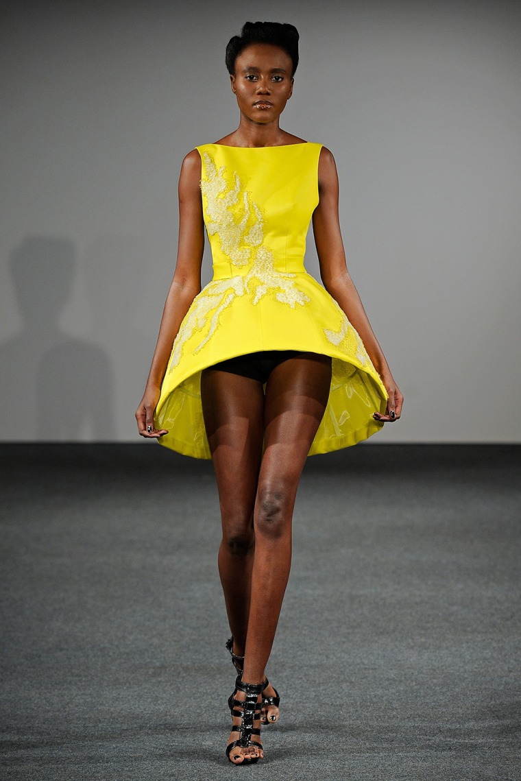 Image: Clarisse Hieraix : Runway- Paris Fashion Week - Haute Couture S/S 2014