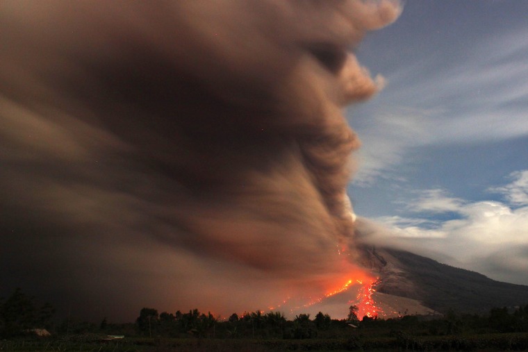 Image: Mount Sinabung Eruption