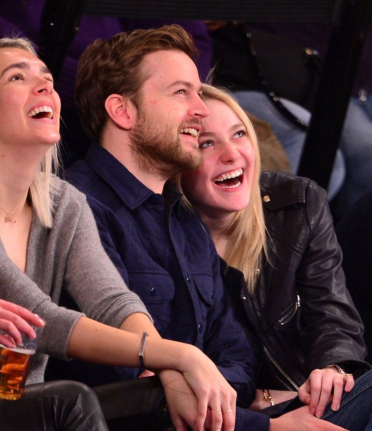 Image: Celebrities Attend The Los Angeles Lakers Vs New York Knicks Game