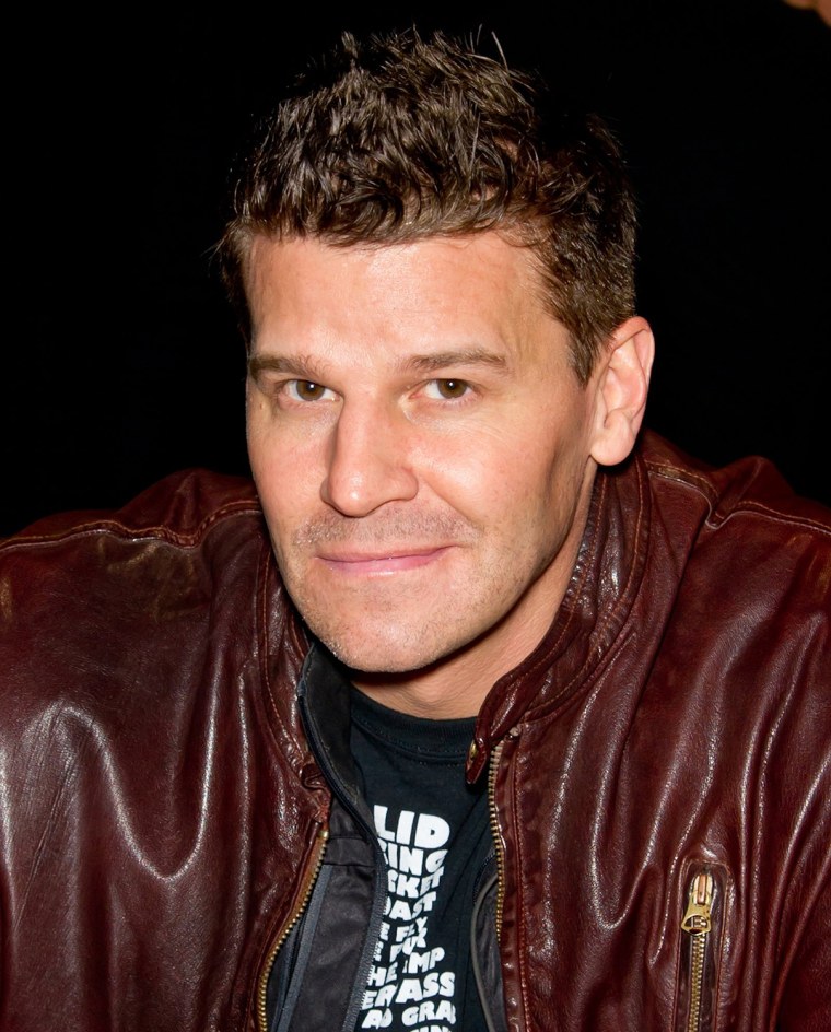 Image: 37th Flyers Wives Carnival Welcome Celebrity Co-Chair David Boreanaz