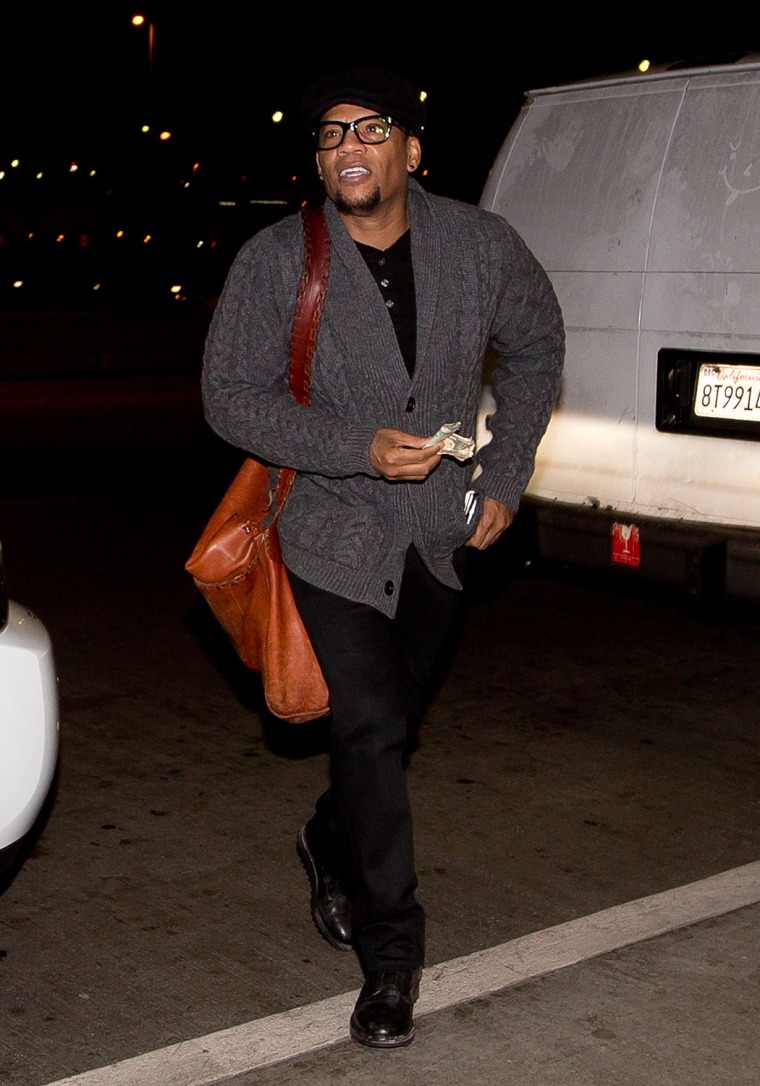 Image: Celebrity Sightings In Los Angeles - January 28, 2014