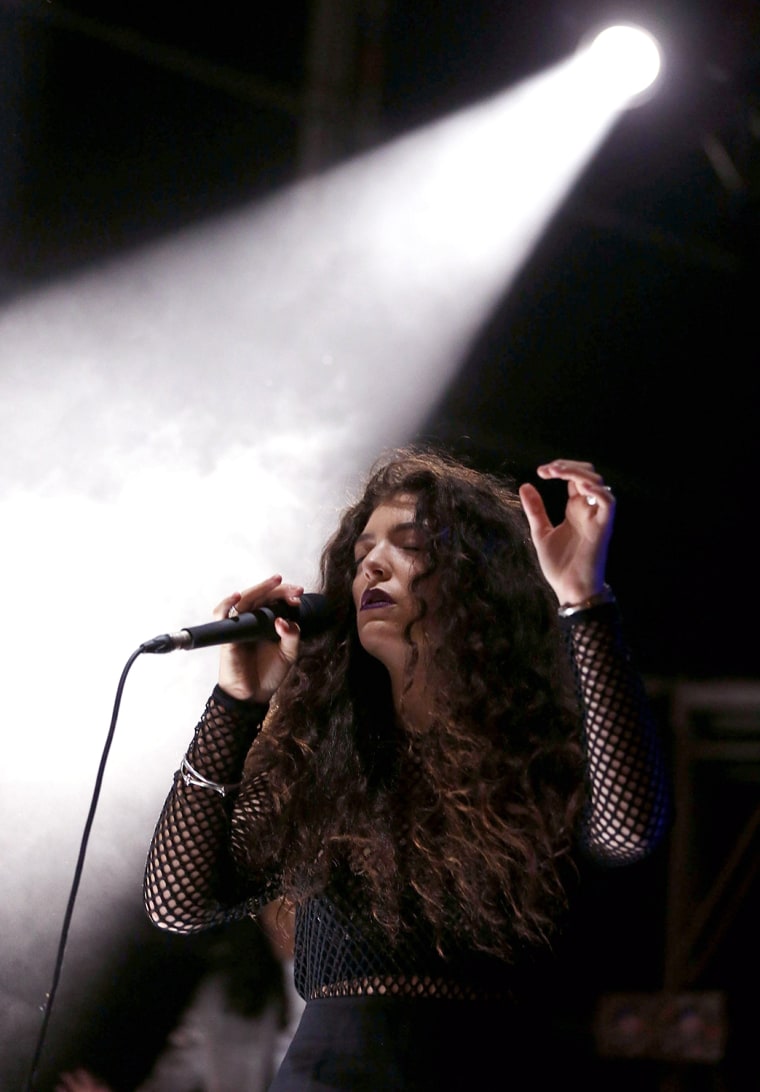 Image: Lorde Performs In Auckland