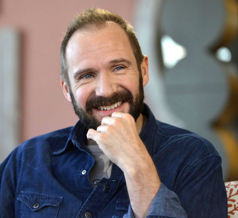 Image: Actor Ralph Fiennes speaks on the BBC's Andrew Marr Show, in this picture provided by the BBC, in London