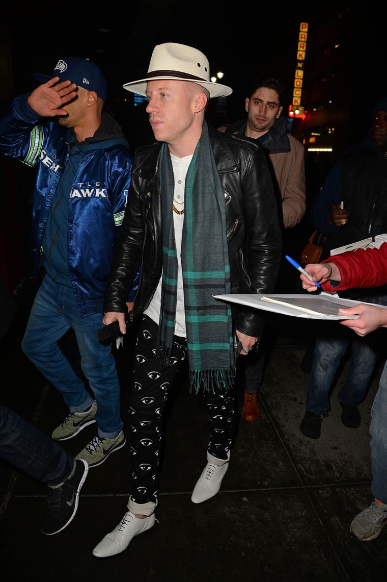 Image: Celebrity Sightings In New York City - February 1, 2014