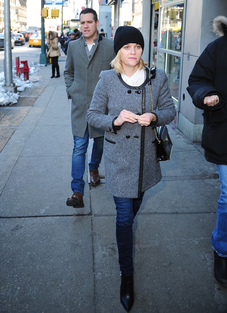 Image: Celebrity Sightings In New York City - February 11, 2014