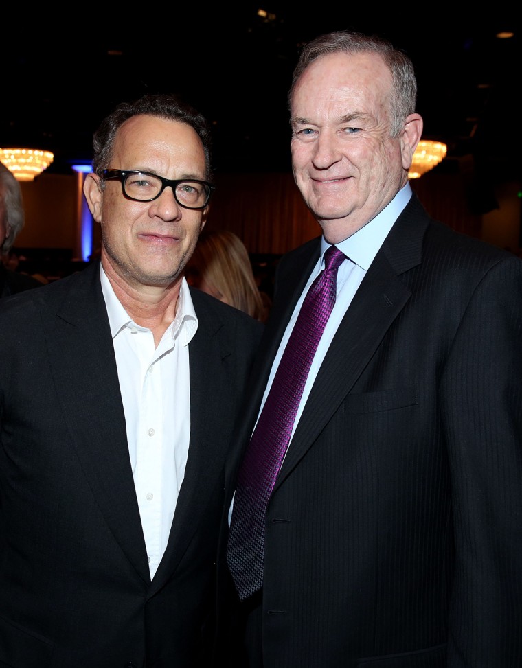 Image: Tom Hanks, Bill O'Reilly
