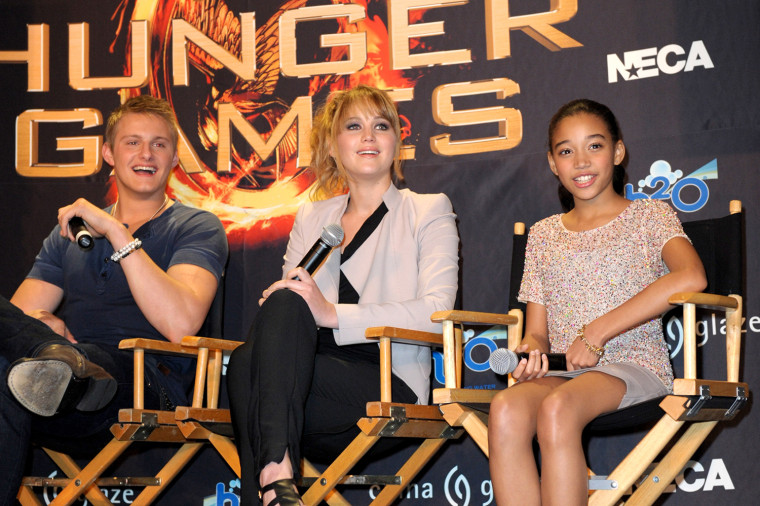 The Hunger Games Cast at Broward Mall
