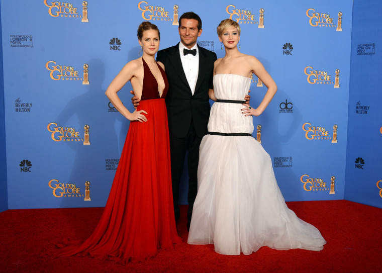 Image: Amy Adams, Bradley Cooper, Jennifer Lawrence