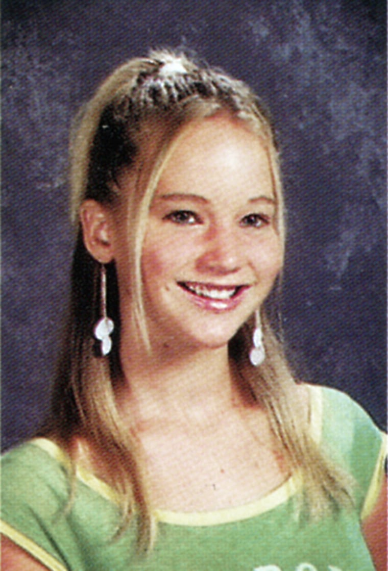 Jennifer Lawrence 8th Grade 2005
Kammerer Middle School, Louisville, KY