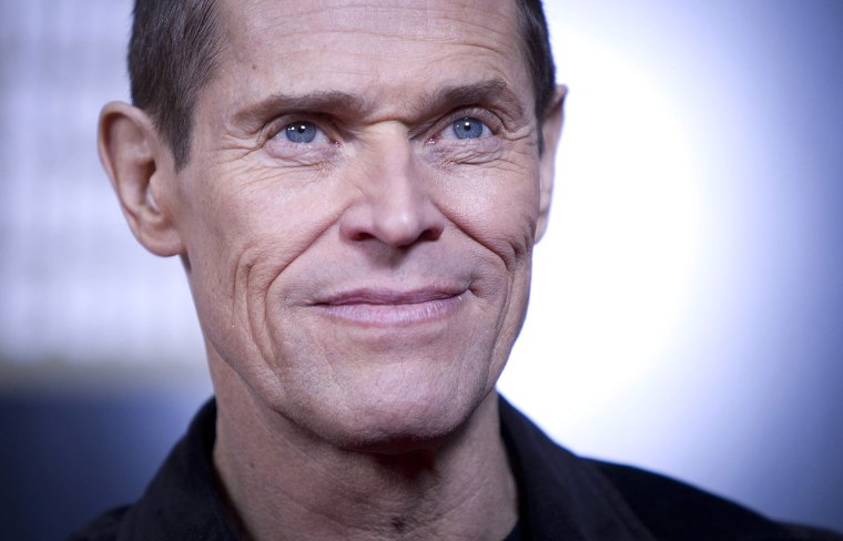Image: Cast member Willem Dafoe arrives for the premiere of \"The Grand Budapest Hotel\" in New York