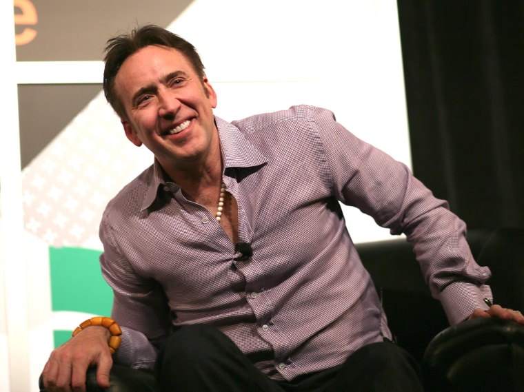 Image: A Conversation With Nicolas Cage And Greenroom Photo Op And Q&amp;A - 2014 SXSW Music, Film  Interactive Festival