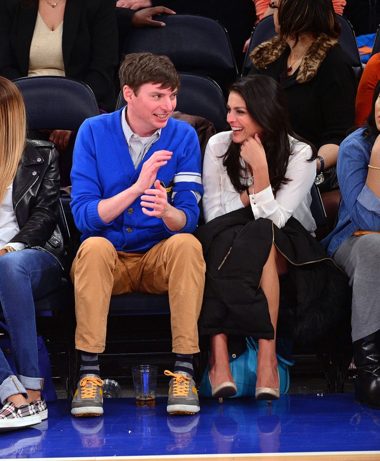 Image: Celebrities Attend The Philadelphia 76ers Vs New York Knicks Game - March 10, 2014