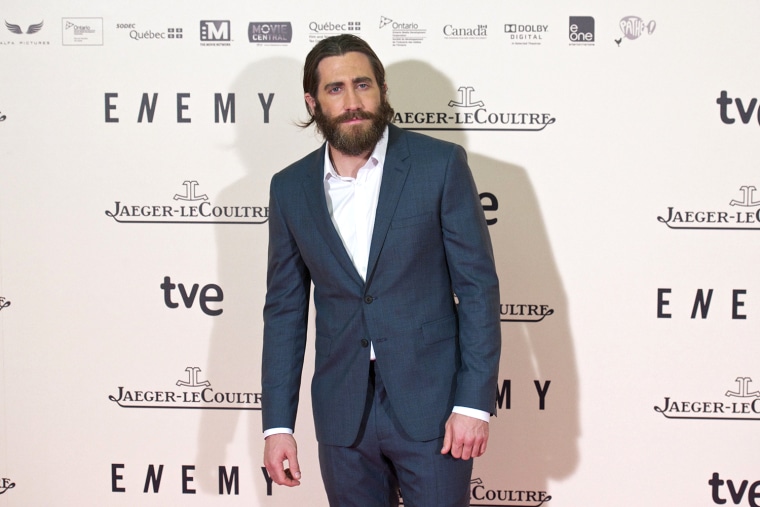 Image: Jake Gyllenhaal attends 'Enemy' Madrid Premiere