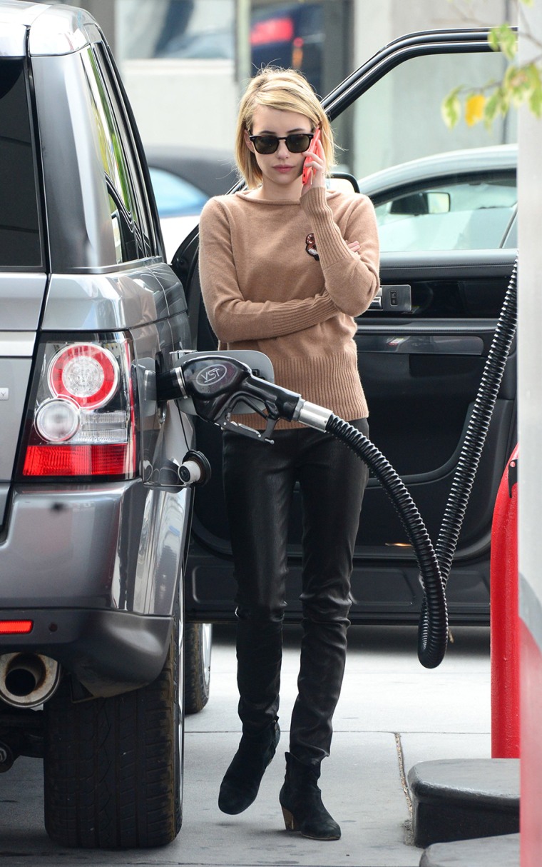 Image: Celebrity Sightings In Los Angeles - March 21, 2014