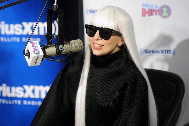 Image: Lady Gaga Visits the SiriusXM Studios