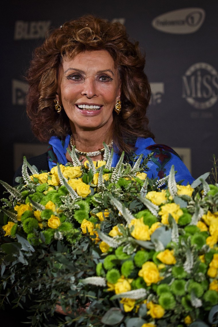 Image: Sophia Loren Press Conference