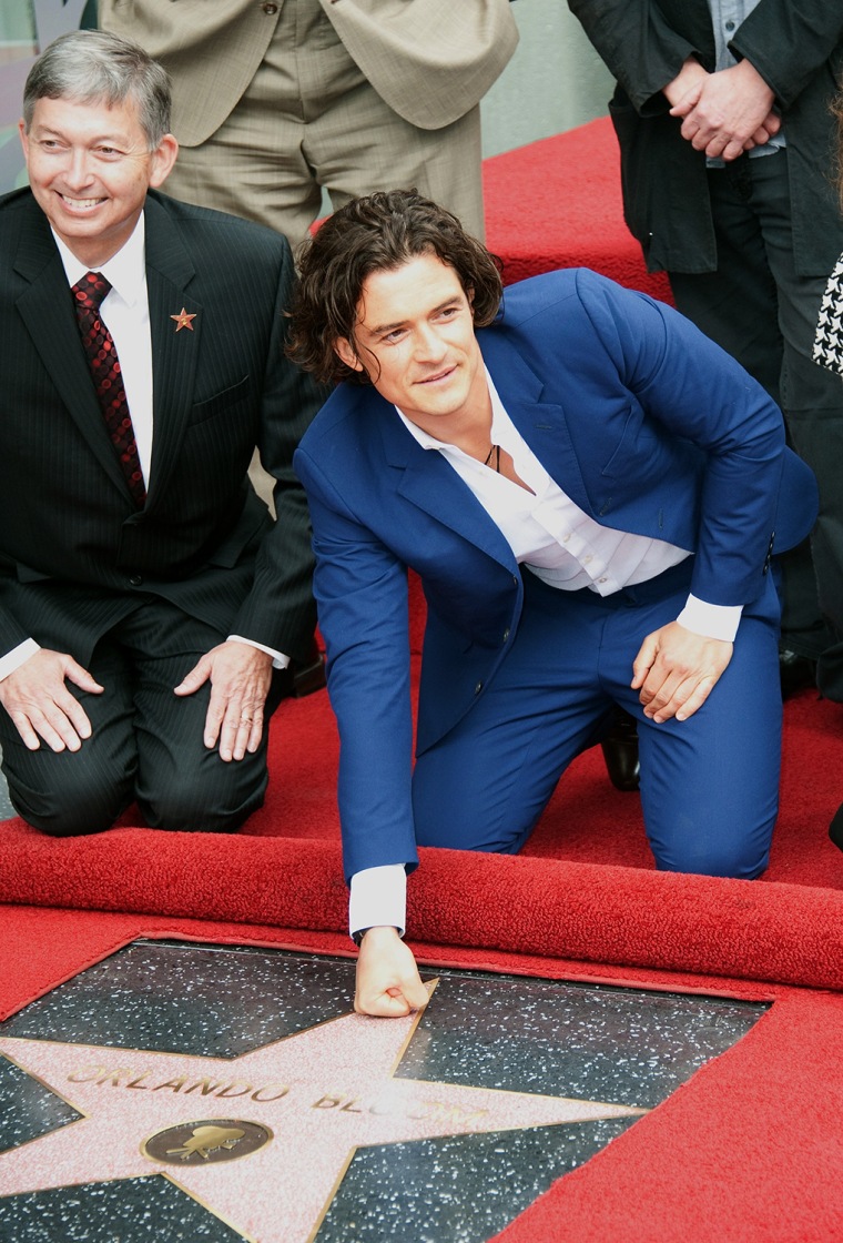 Image: Orlando Bloom Honored On The Hollywood Walk Of Fame