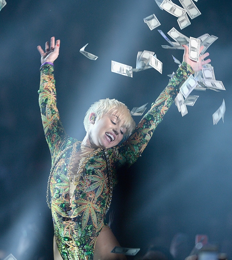 Image: Miley Cyrus In Concert - Brooklyn, NY