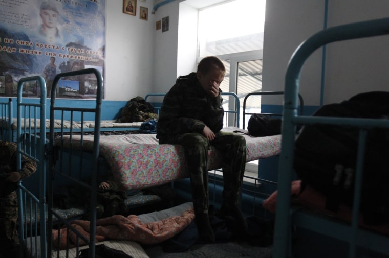 Russian Cadets Train in Weapons and Patriotism