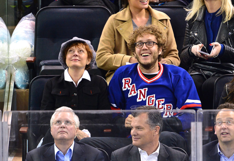 Image: Celebrities Attend The Pittsburgh Penguins  Vs New York Rangers  - May 7, 2014