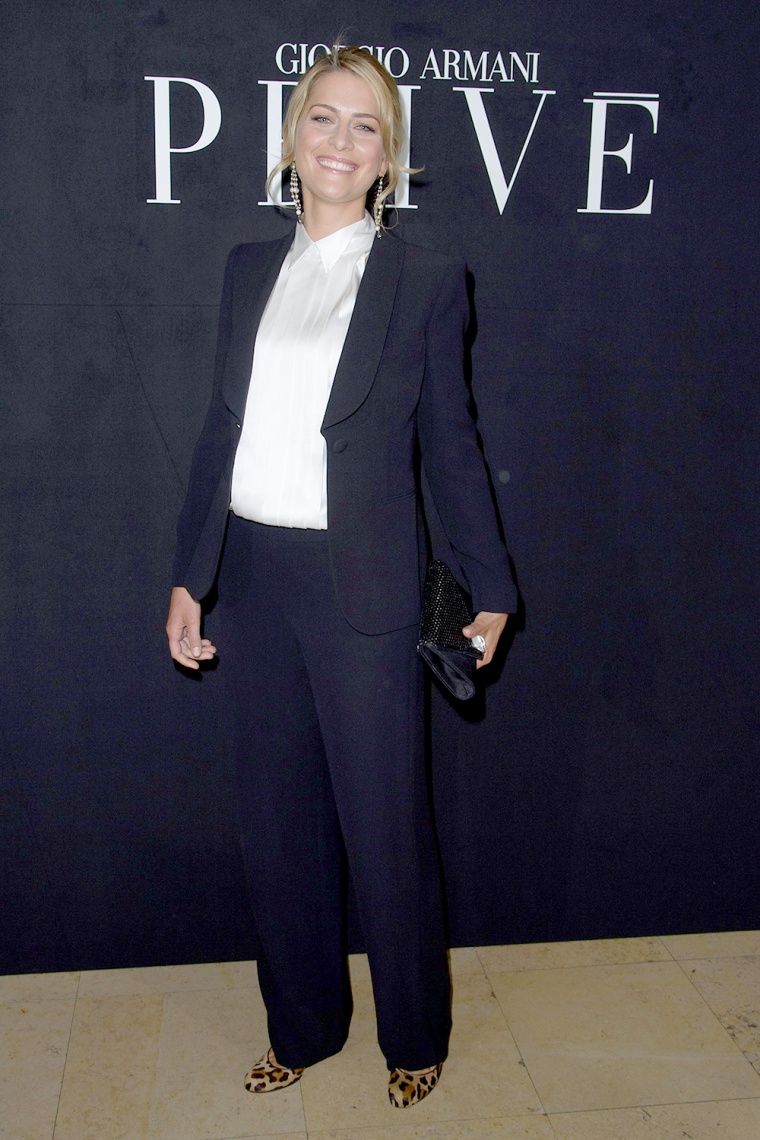 Giorgio Armani Prive: Front Row - Paris Fashion Week Haute Couture F/W 2012/13